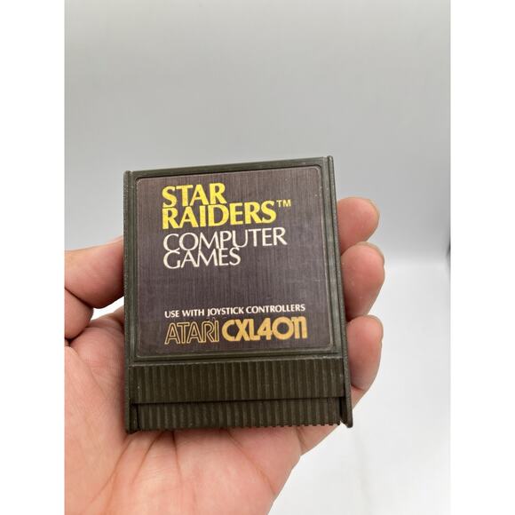 STAR RAIDERS Atari 400/800/XL/XE Game cartridge tested Star Raiders - Picture 1 of 4